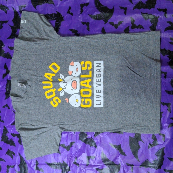 💟3 for $10💟PETA Cute Vegan Squad Shirt - Picture 1 of 7